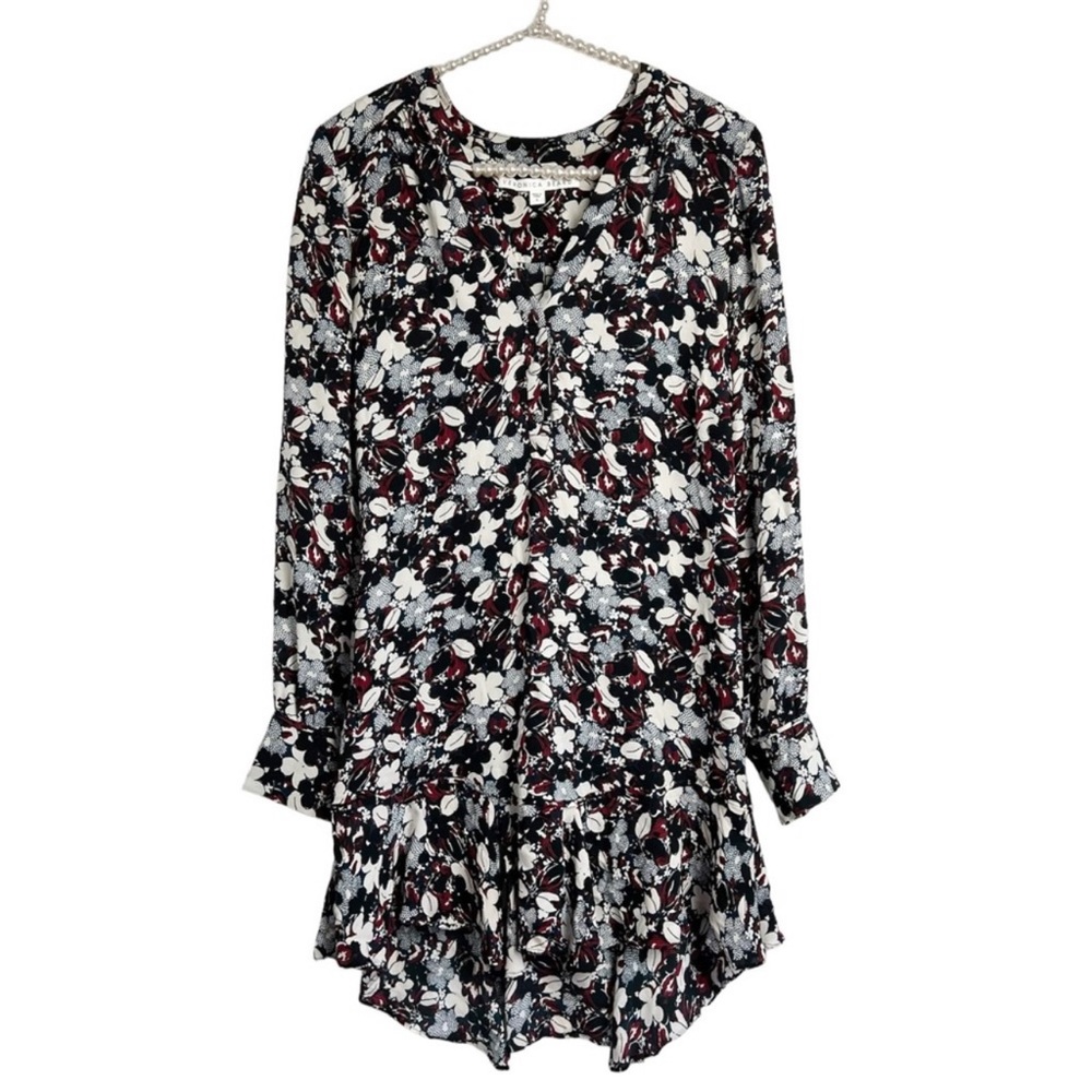 VERONICA BEARD Silk Floral Dress Size 4